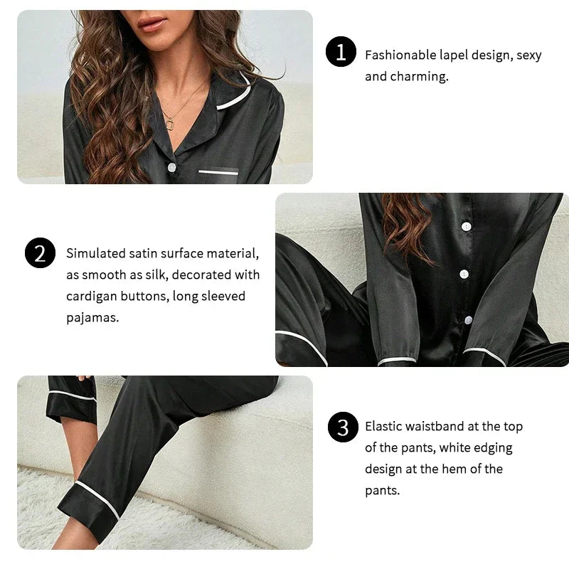Casual Soft Nightwear Buttons Cardigan Sleepwear Homewear