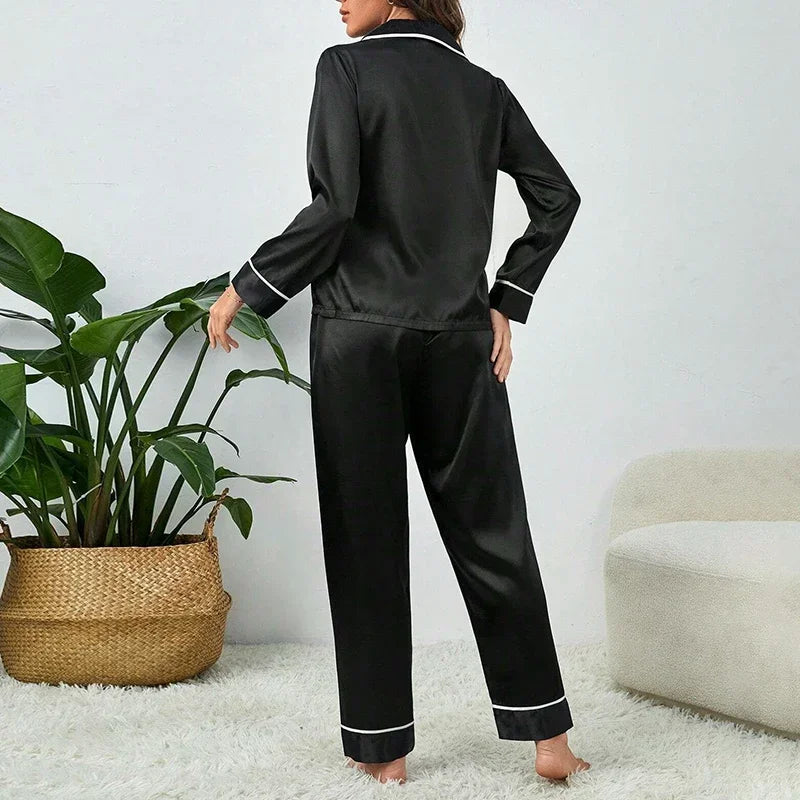 Casual Soft Nightwear Buttons Cardigan Sleepwear Homewear